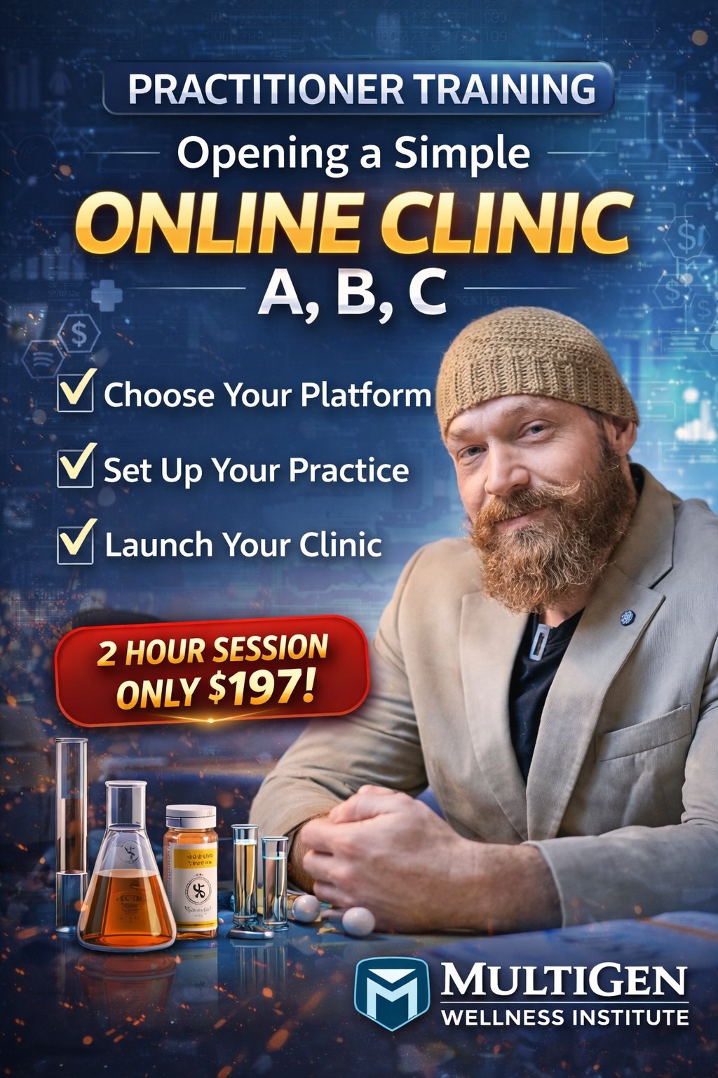 INSTITUTE Practitioner Training - Open a Simple Online Clinic